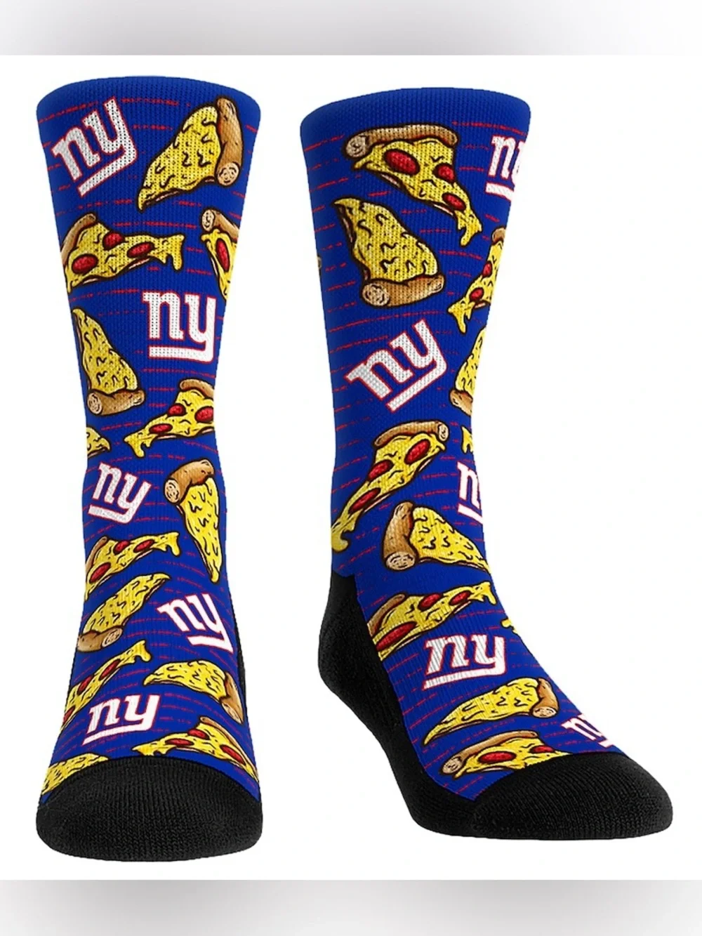$65 New York Giants Rock Em Socks Fan Favorite Three-Pack Crew Sock Set Sz. L/XL